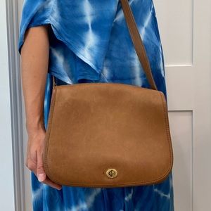 VINTAGE RARE COACH NYC SHOULDER BAG